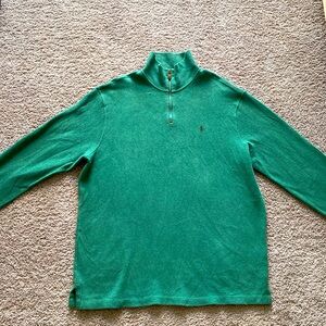 XL Green Ralph Lauren turtleneck sweater